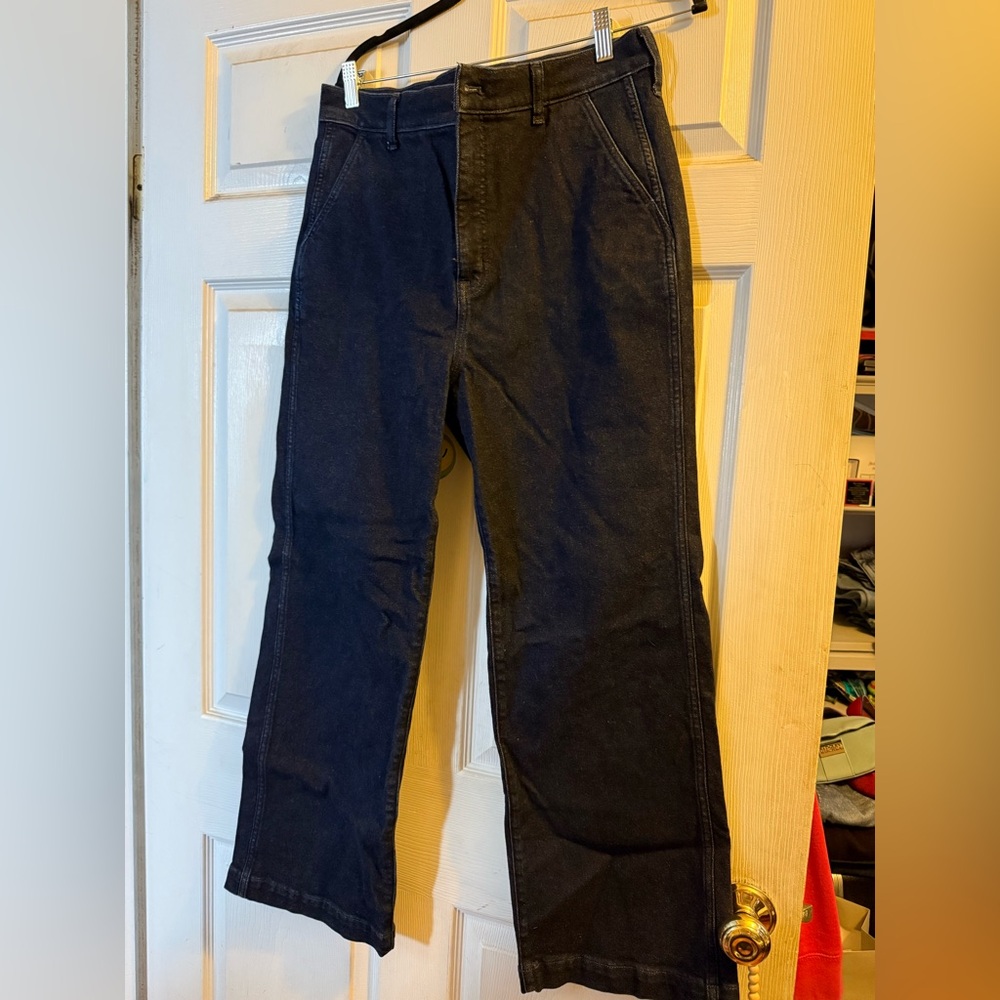 J Crew dark trouser jean, dress pants